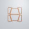 Ekena Millwork Large Greeley Decorative Fretwork Wood Wall Panels, Cherry, 23 3/8"W x 23 3/8"H x 3/8"T WALW24X24X0375GLYCH - alternate 4